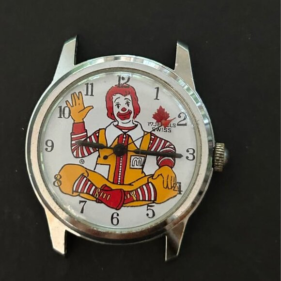 Vintage McDonald’s watch face. No chips or scratches will need a tune up to work - Picture 3 of 8